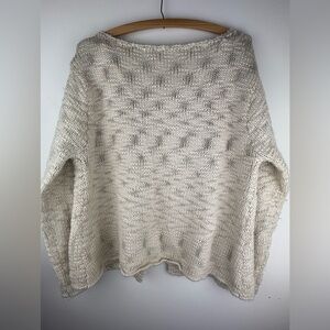 Vintage Open Back Sweater